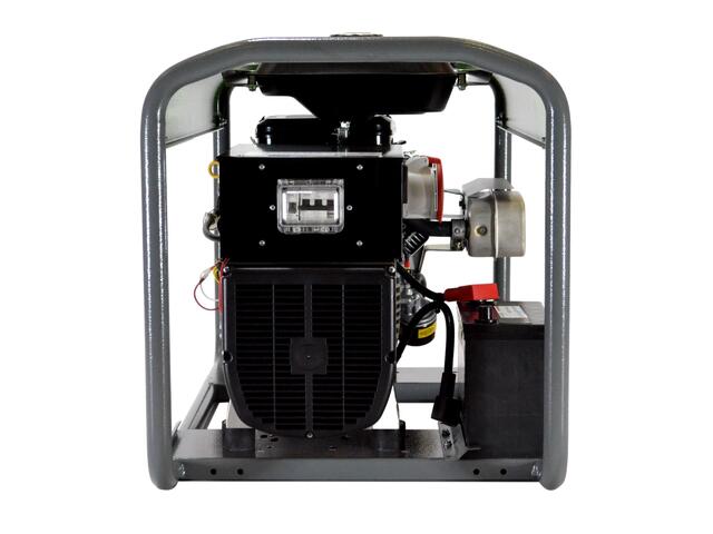 Stromerzeuger Benzin 16kVA 230V 50Hz
Benzinmotor Briggs & Stratton 23PS, Elektrostart, 15 Liter Tank
LINZ Generator mit AVR Regelung
leichter Rohrrahmen, Steckdosen CEE 400V 32A 3P+N+T, CEE 230V 16A 2P+T