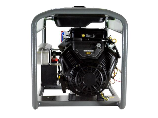 Stromerzeuger Benzin 16kVA 230V 50Hz
Benzinmotor Briggs & Stratton 23PS, Elektrostart, 15 Liter Tank
LINZ Generator mit AVR Regelung
leichter Rohrrahmen, Steckdosen CEE 400V 32A 3P+N+T, CEE 230V 16A 2P+T